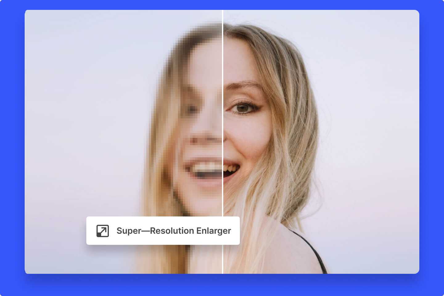 make super resolution with Fotor's photo enhancer